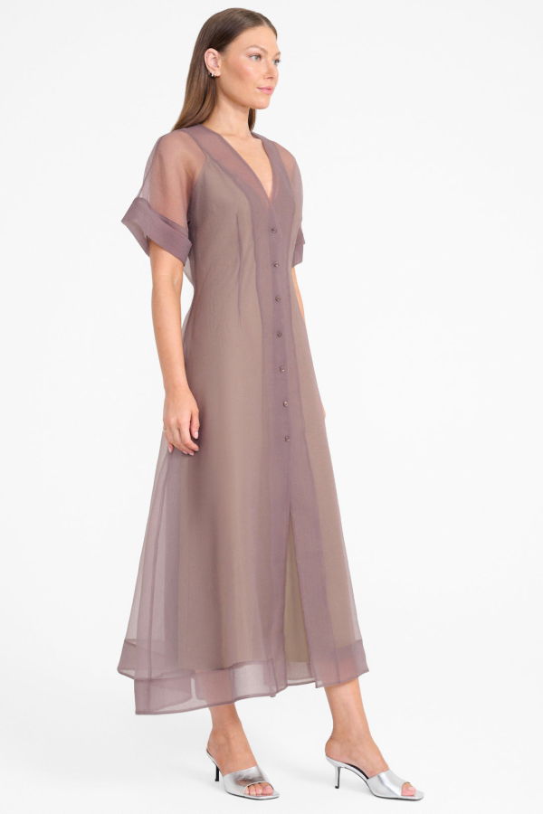 Staud Elle Dress - Mink