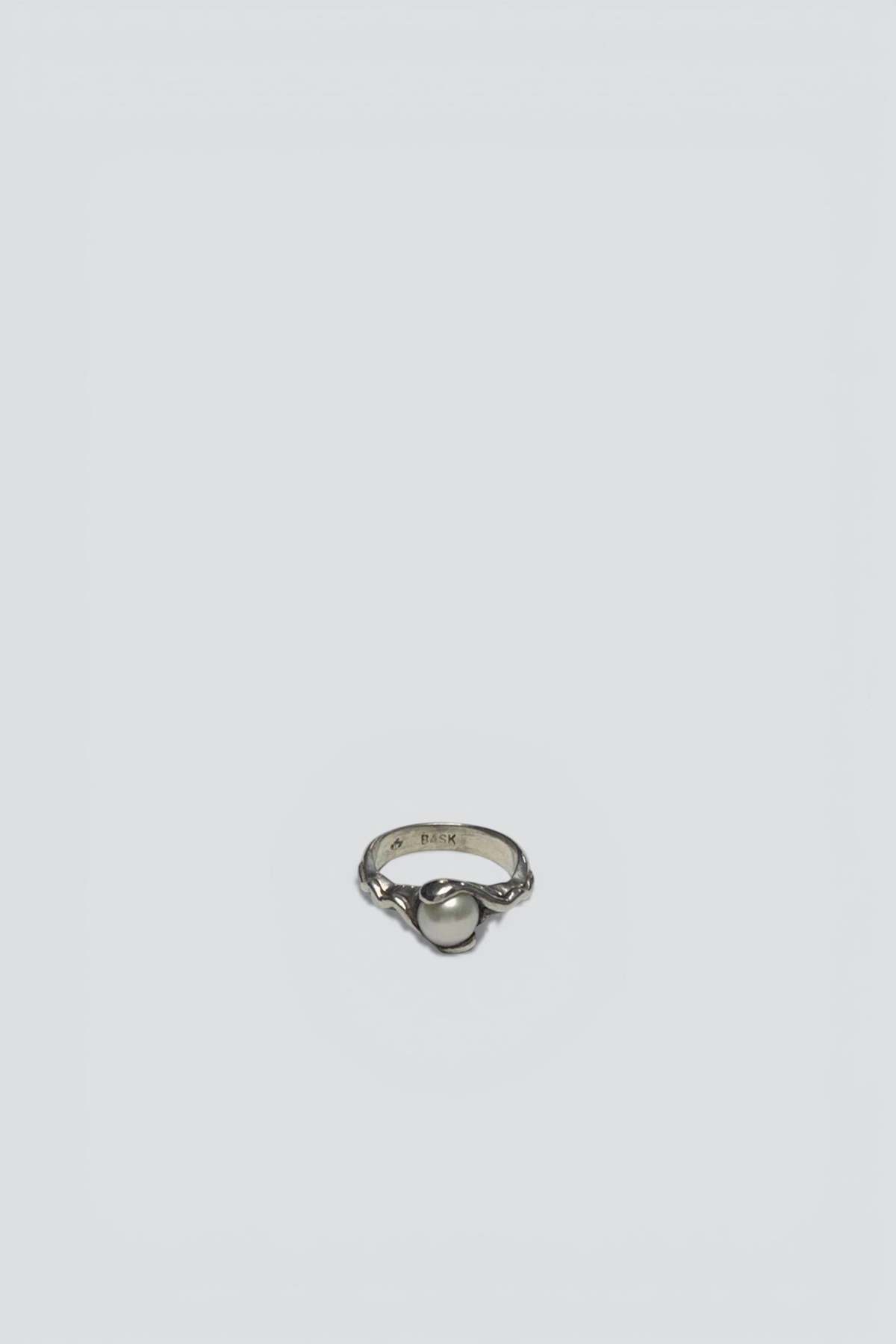 Vintage Pearl Wave Ring - Sterling Silver - Image 1 of 3