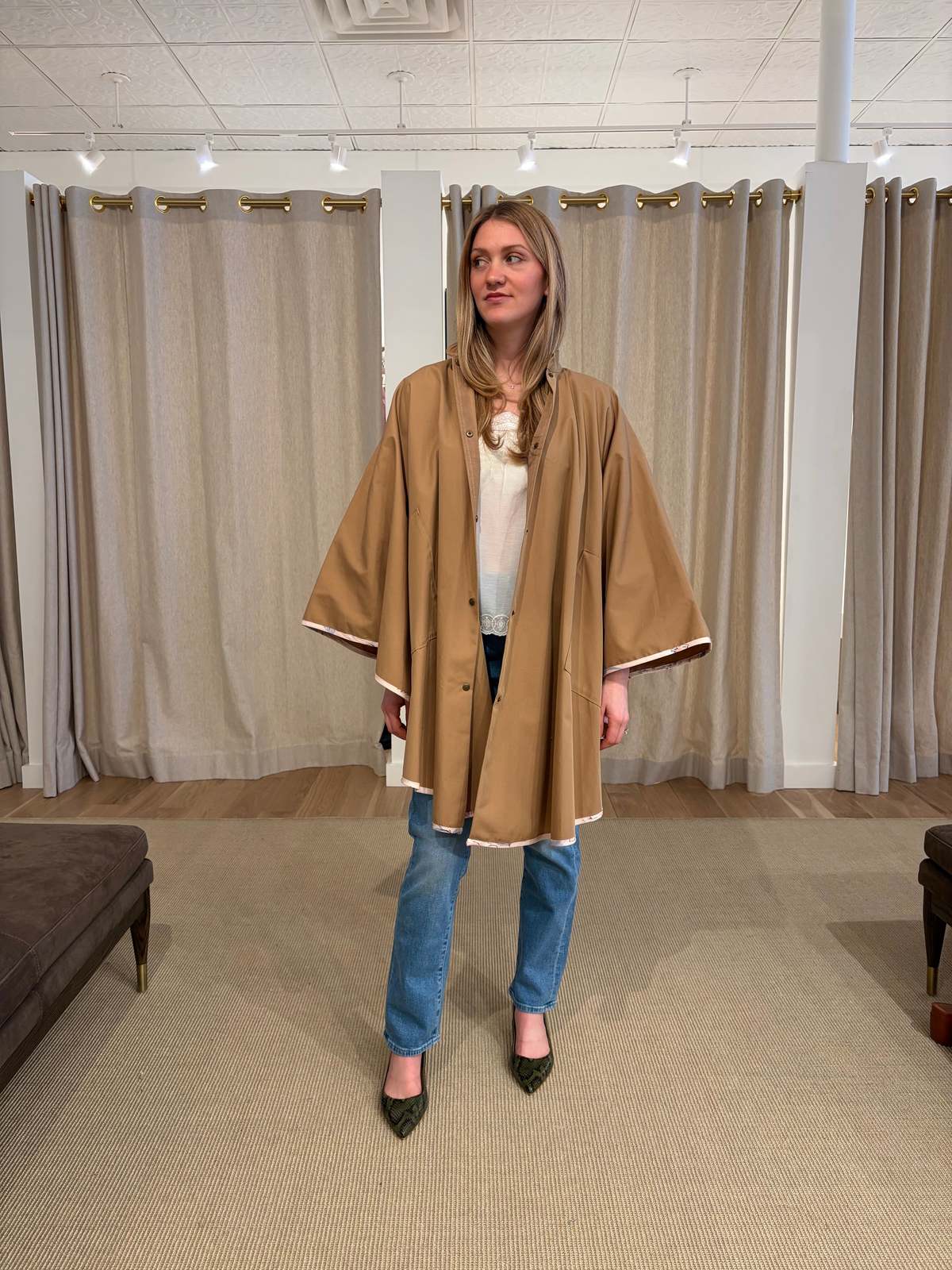 Forte Forte Waterproof Twill Cape - Image 2 of 8