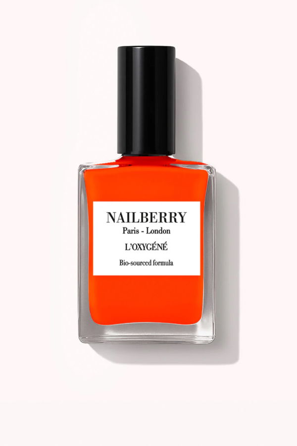 NAILBERRY Joyful Nail Polish - Spiced Orange-Red