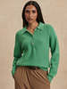 Varley Marlie Polo Knit Sweater - Thumbnail 3