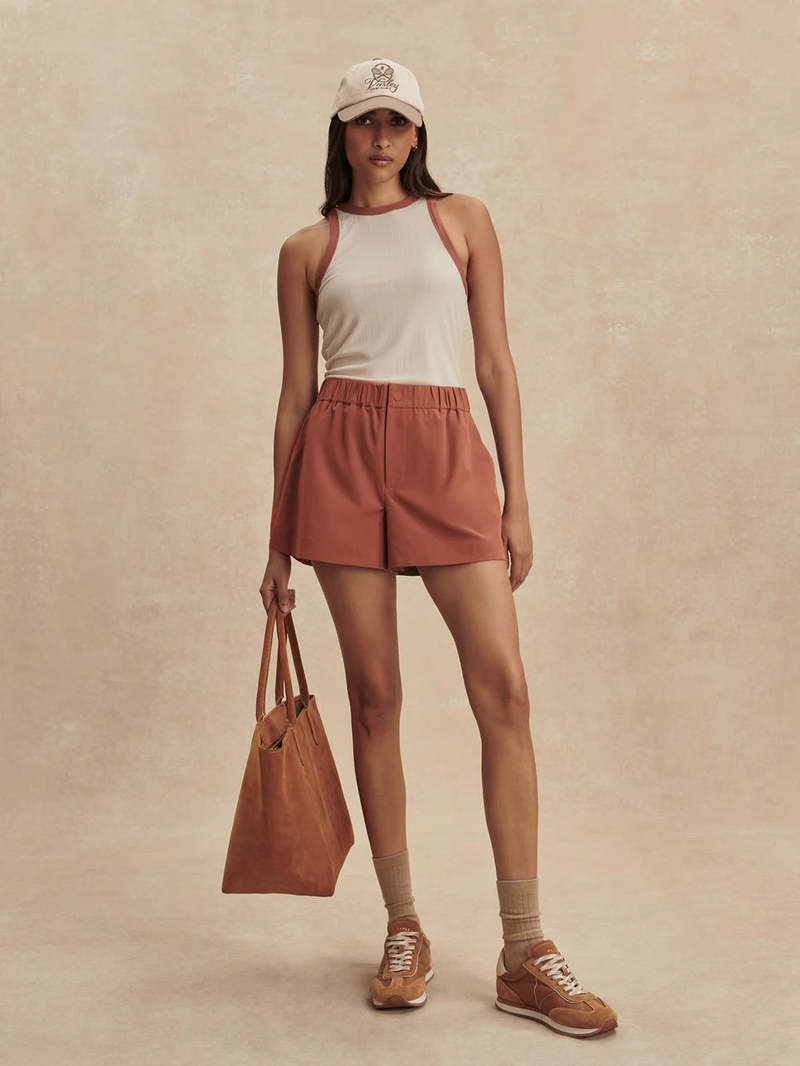 Varley Nila Mid-Rise Short