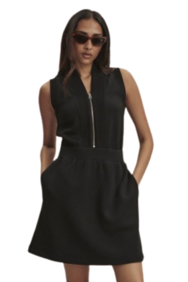 Varley Polyanna Half Zip Dress