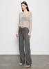Enza Costa Knit Bateau Sweater - Pearl Grey - Thumbnail 4
