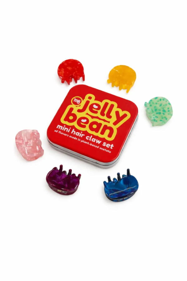 KIDS Mackbecks Jelly Bean Mini Hair Claw Clip Set