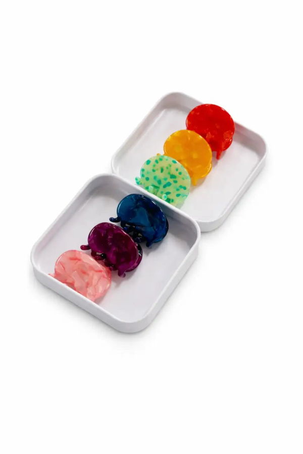 KIDS Mackbecks Jelly Bean Mini Hair Claw Clip Set