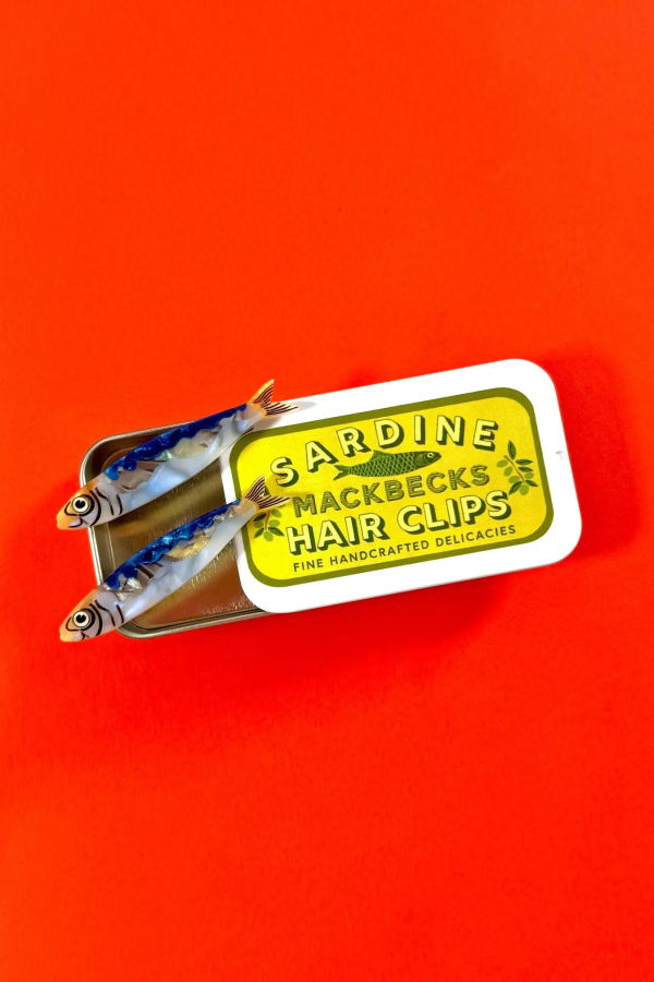 KIDS Mackbecks Sardine Tin Barrette Set Hair Barrettes