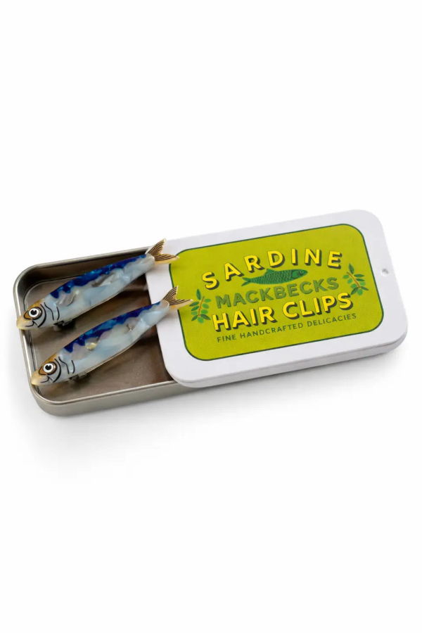 KIDS Mackbecks Sardine Tin Barrette Set Hair Barrettes