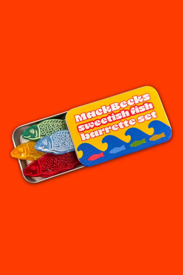 KIDS Mackbecks Sweetish Fish Barrette Set