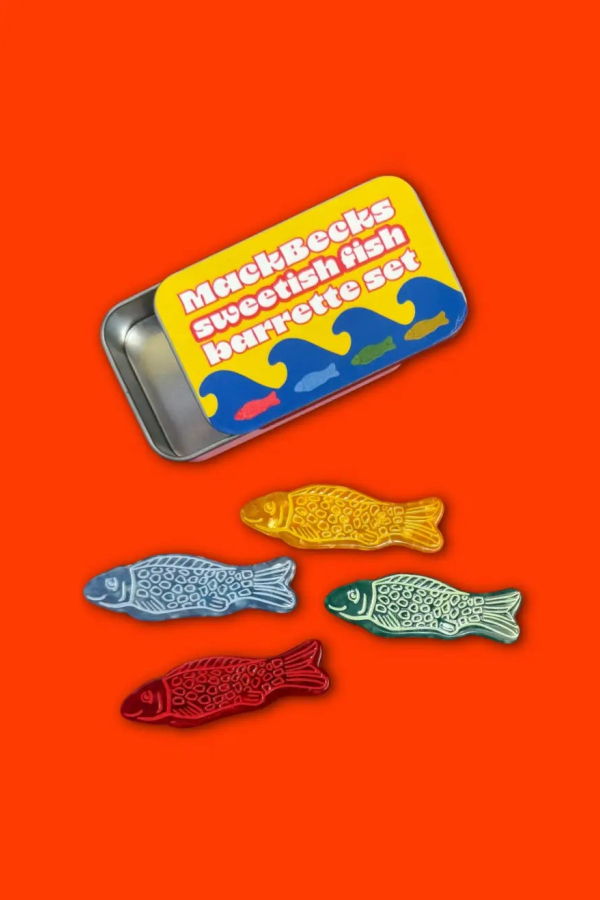 KIDS Mackbecks Sweetish Fish Barrette Set