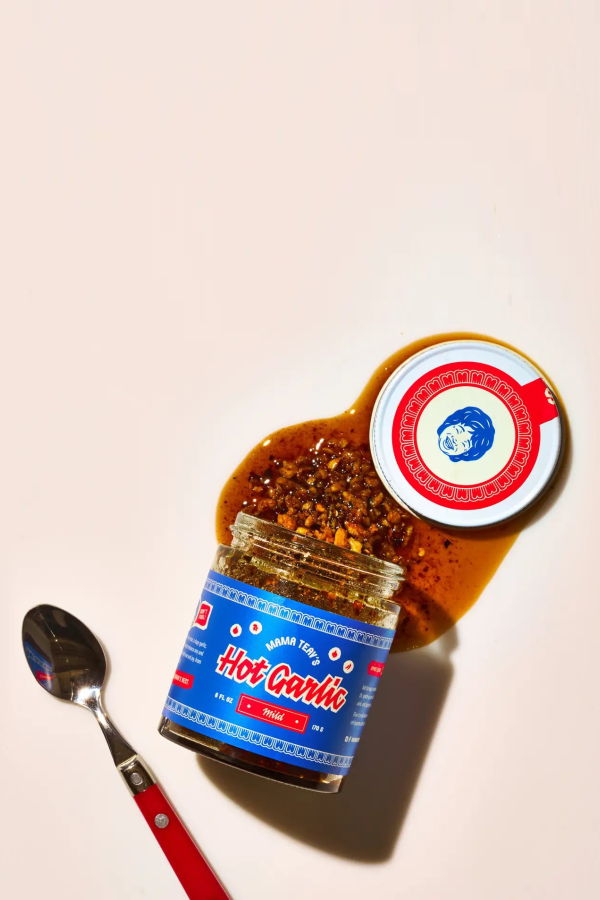 Mama Teav's Hot Garlic Mild Chili Crisp