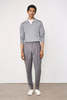 Officine Generale Drew Piedye ITL LY CO LI Pants - Smoked Pearl - Thumbnail 1