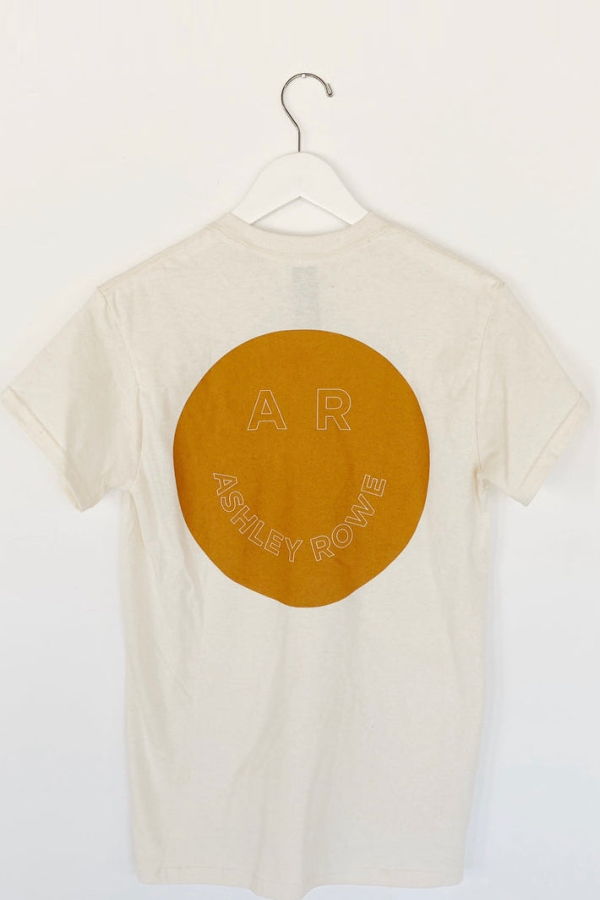 Ashley Rowe Smiley Face Tee