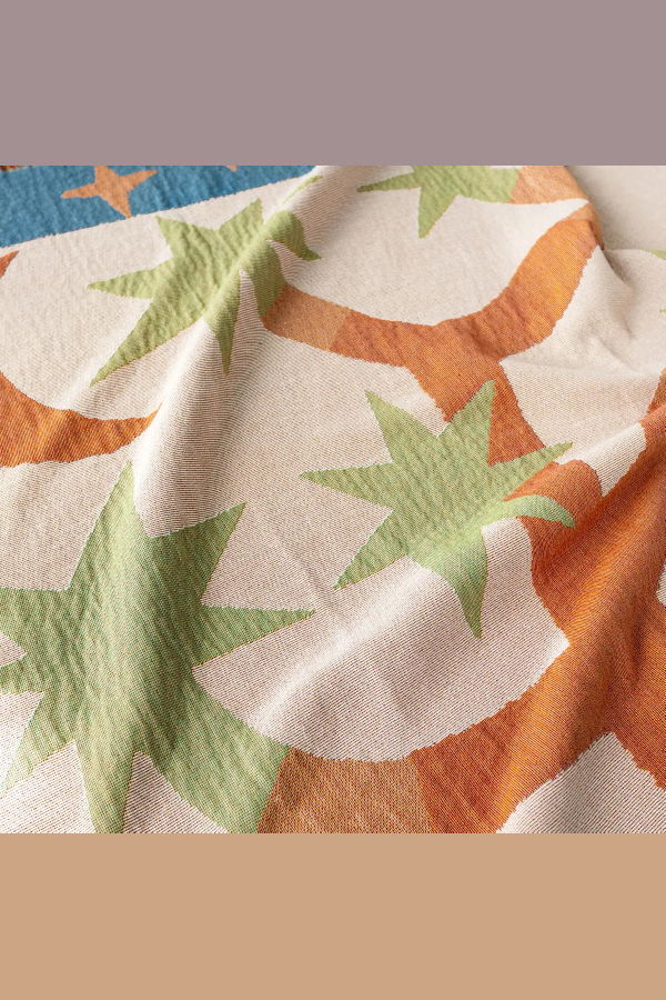 Slowdown Studio Carillo Throw Blanket