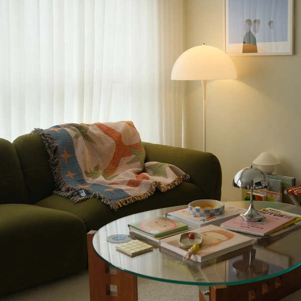 Slowdown Studio Carillo Throw Blanket