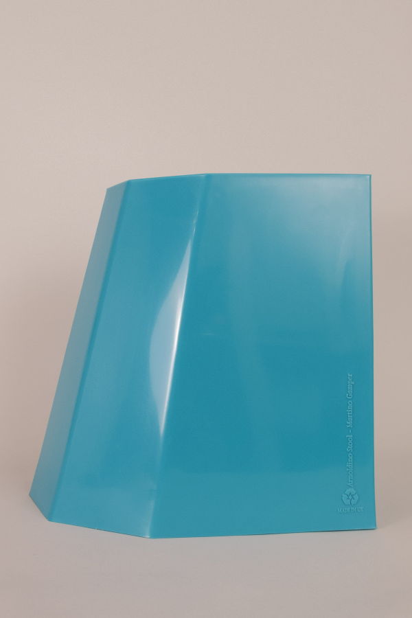 Martino Gamper Turquoise Arnoldino Circus Stool