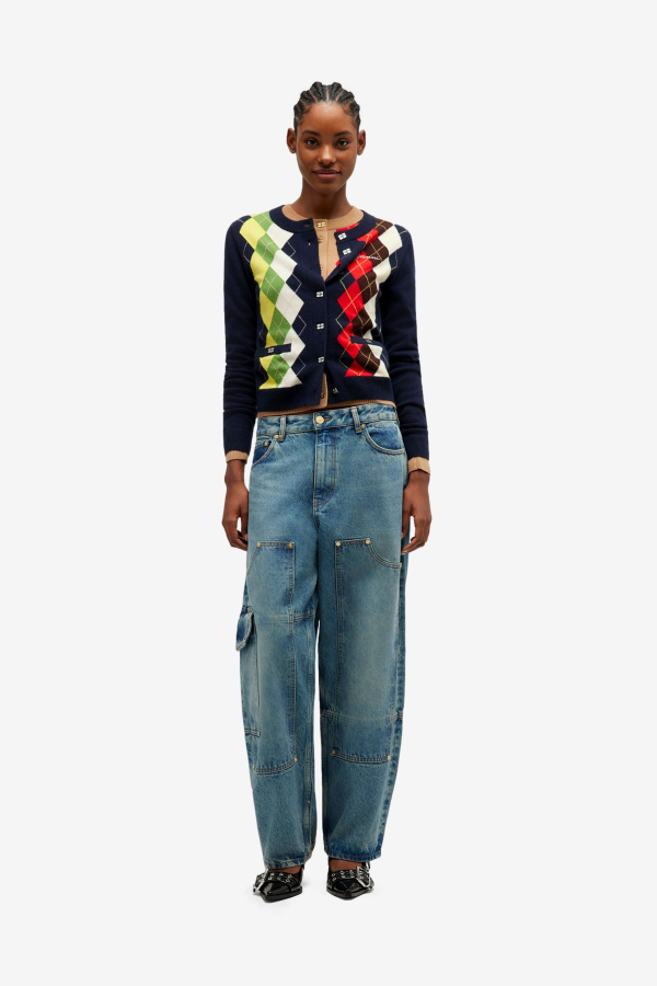 Ganni Essentials Tint Rigid Denim Audri Jeans