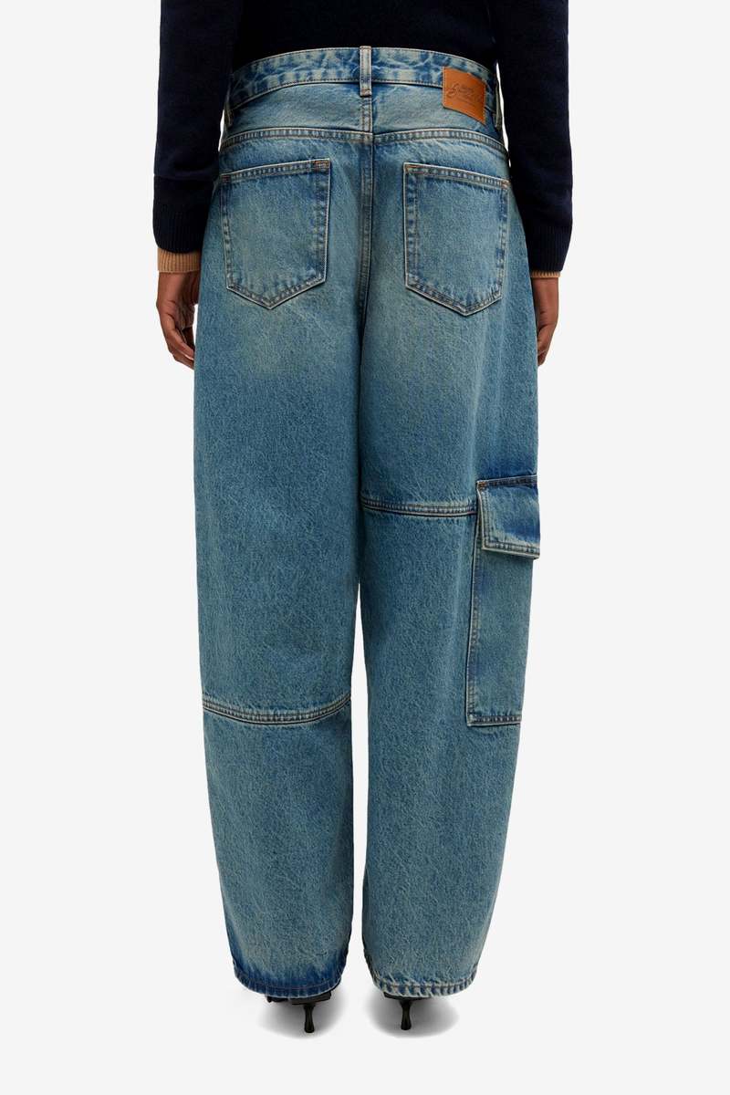 Ganni Essentials Tint Rigid Denim Audri Jeans