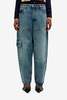 Ganni Essentials Tint Rigid Denim Audri Jeans - Thumbnail 4