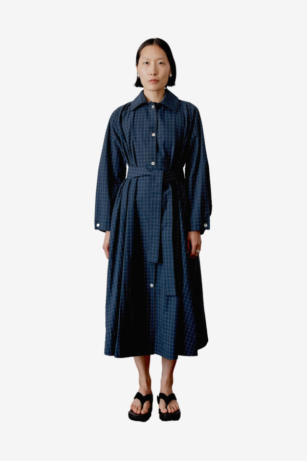 CAWLEY STUDIO Seersucker Kit Dress