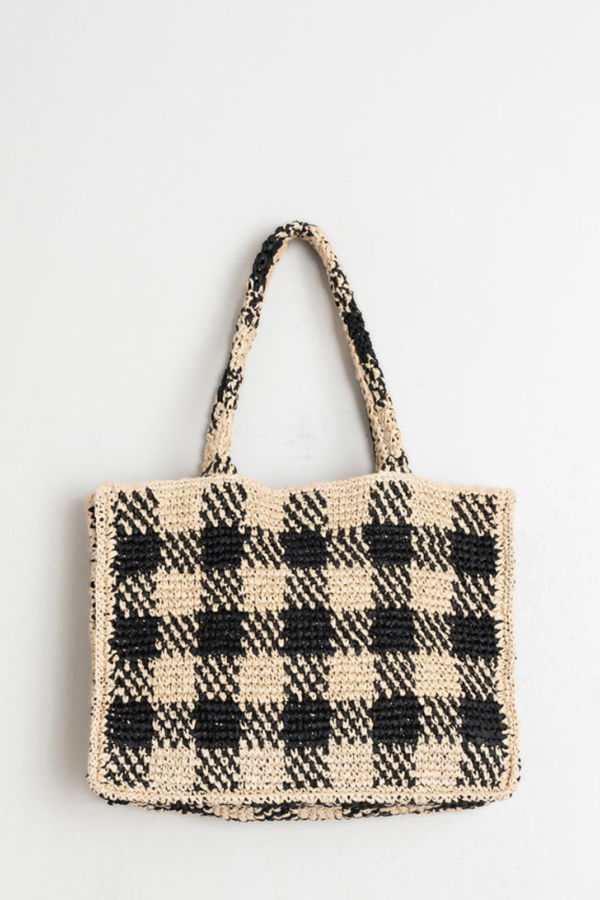 Indi & Cold Raffia Bag