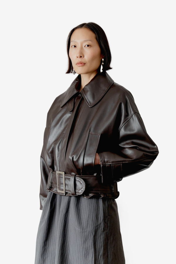 CAWLEY STUDIO Nara Jacket - Chocolate