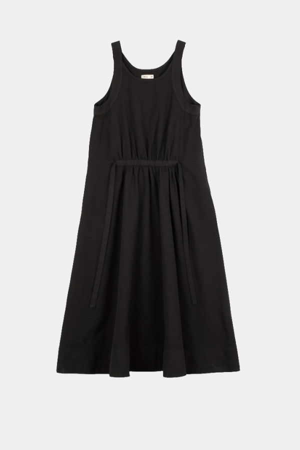 Girls of Dust Apron Dress - Black