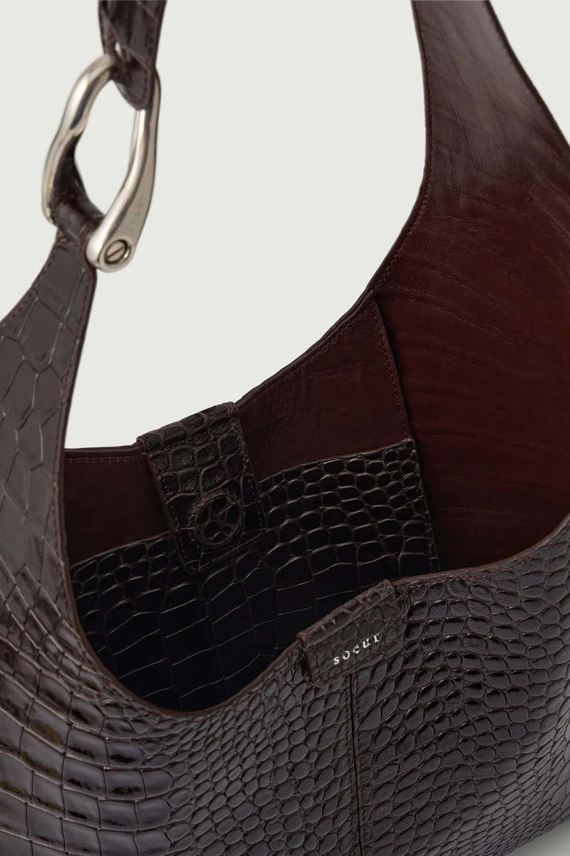 soeur Cosima Mini Handbag - Marron Fonce