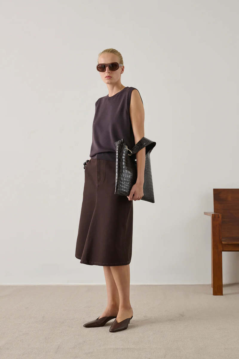 soeur Cosima Mini Handbag - Marron Fonce