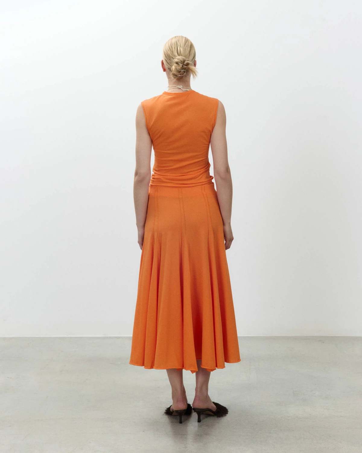 Alysi Fine Jersey Godet Skirt - Image 2 of 4