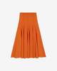 Alysi Fine Jersey Godet Skirt - Thumbnail 3
