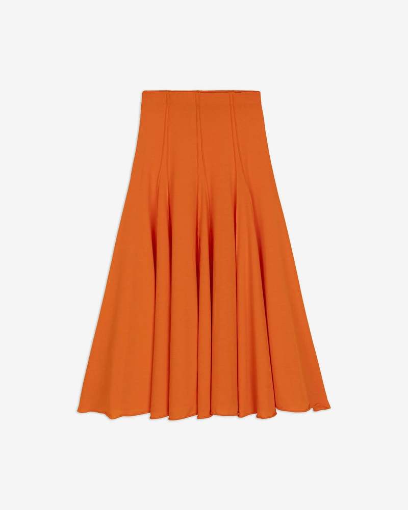 Alysi Fine Jersey Godet Skirt
