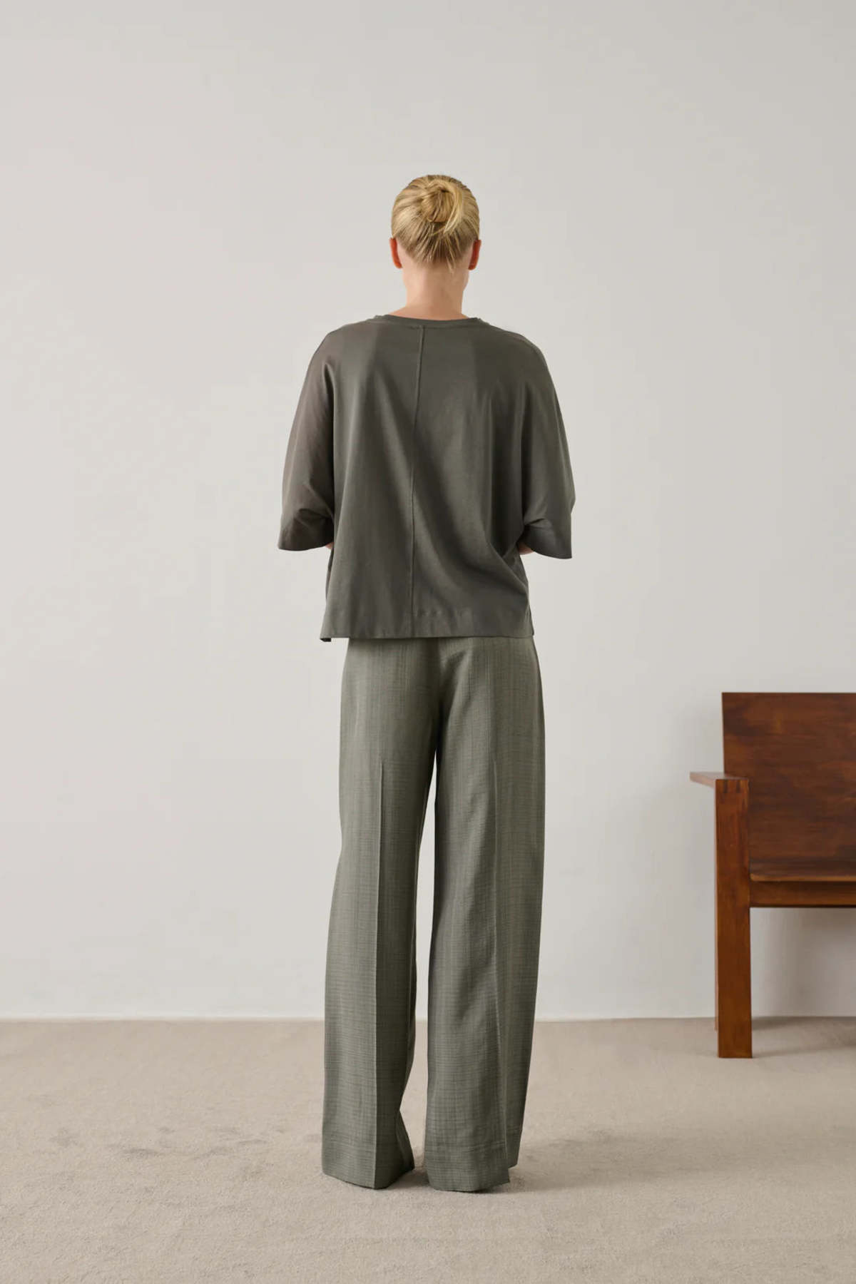 soeur Helsinki T Shirt - ARDOISE - Image 4 of 5