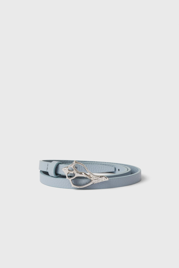 Rodebjer Petit Shell Pebble Belt - Light Blue