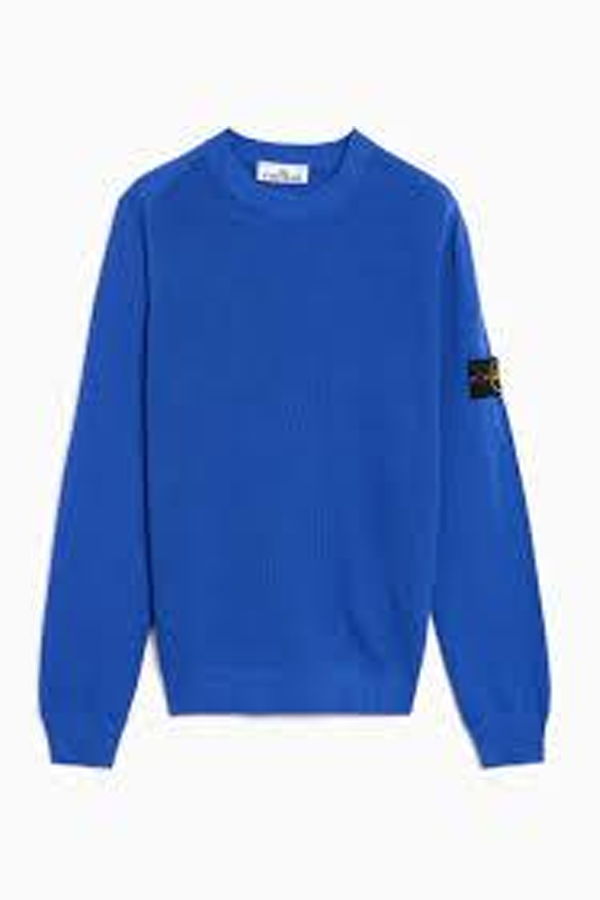 Stone Island Sweater - Bright Blue