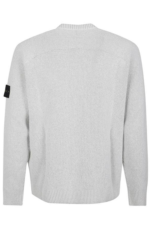 Stone Island Sweatshirt - Melange Pearl Gray