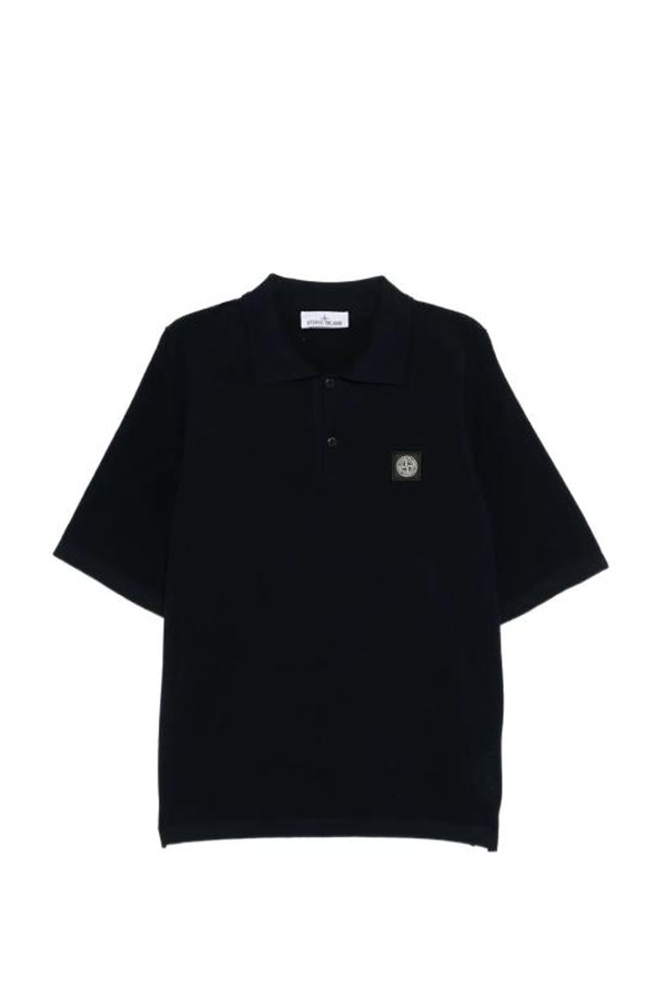 Stone Island Polo Shirt - Navy Blue