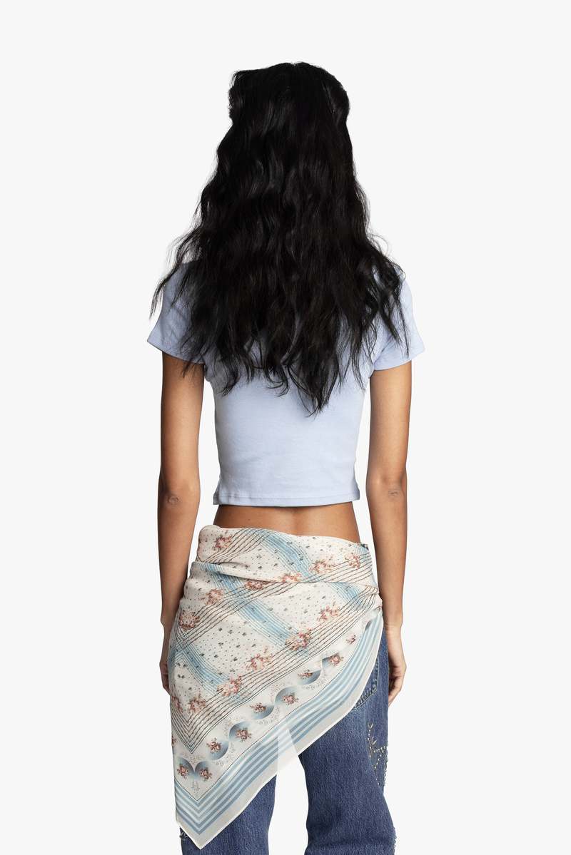 Anna Sui Studded Baby Tee Top