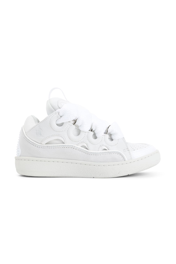 Lanvin Curb Sneakers - White