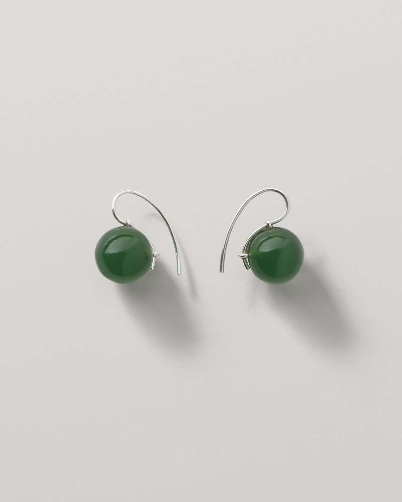 Annika Inez Stone Sphere Drop Earrings