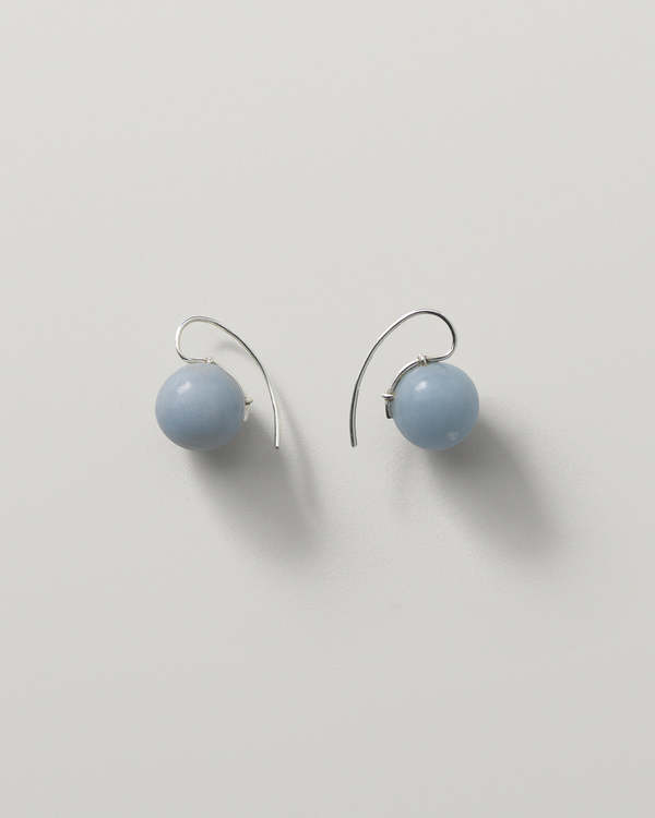 Annika Inez Stone Sphere Drop Earrings
