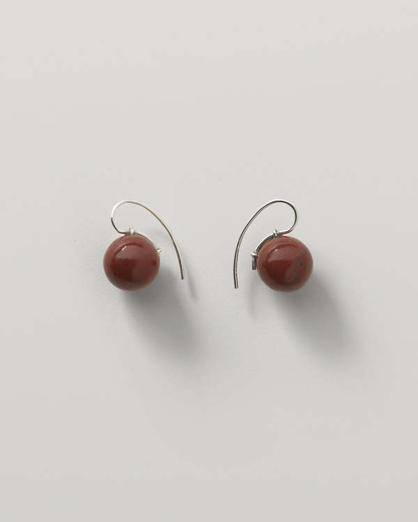 Annika Inez Stone Sphere Drop Earrings