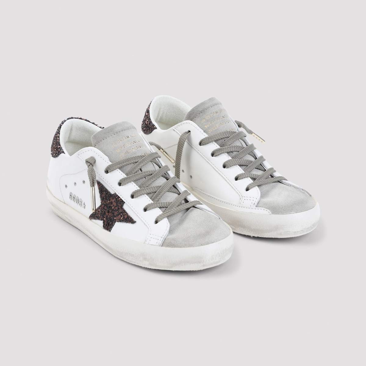 Golden Goose Superstar Sneakers - Milk Dove Brown - Image 5 of 5