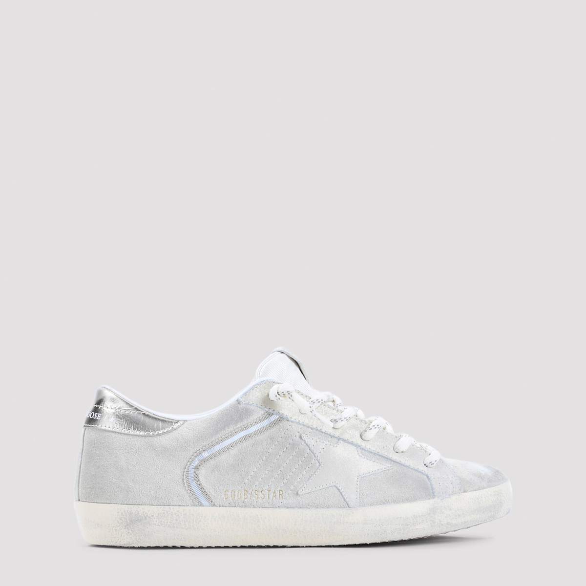 Golden Goose Superstar Sneakers - Beige Platinum - Image 1 of 5