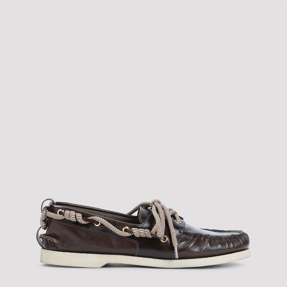 Golden Goose Boat Loafers - Dark Brown - Image 1 of 5