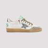 Golden Goose Ballstar Sneakers - White Beige Silver - Thumbnail 3