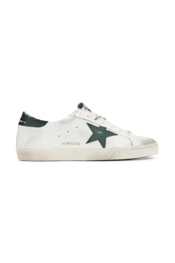 Golden Goose Superstar Sneakers - White Green