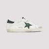Golden Goose Superstar Sneakers - White Green - Thumbnail 3