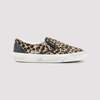 Golden Goose Leopard Slip-On Sneakers - Black Brown - Thumbnail 3