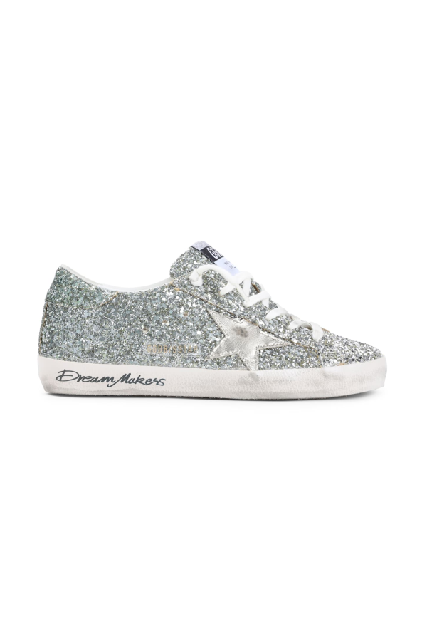 Golden Goose Superstar Sneakers - Platinum Green